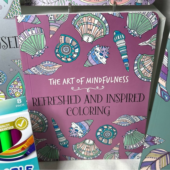 ADULT COLORING BOOK SET #15 - Picture 6 of 9